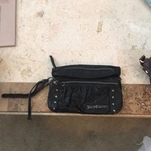 Black mini clutch